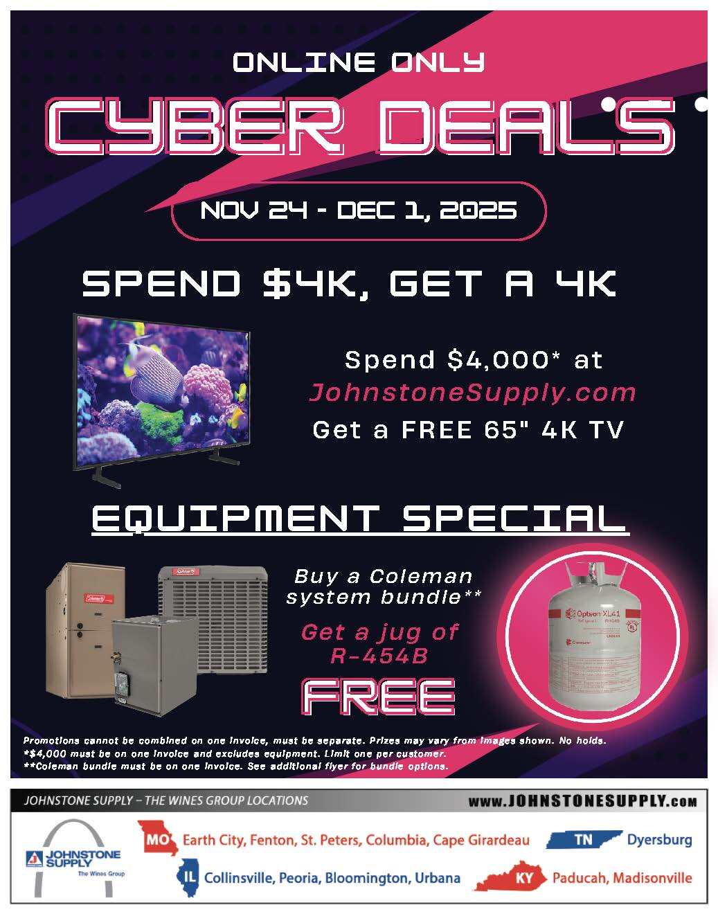 Cyber Week Promo November 2025 R3