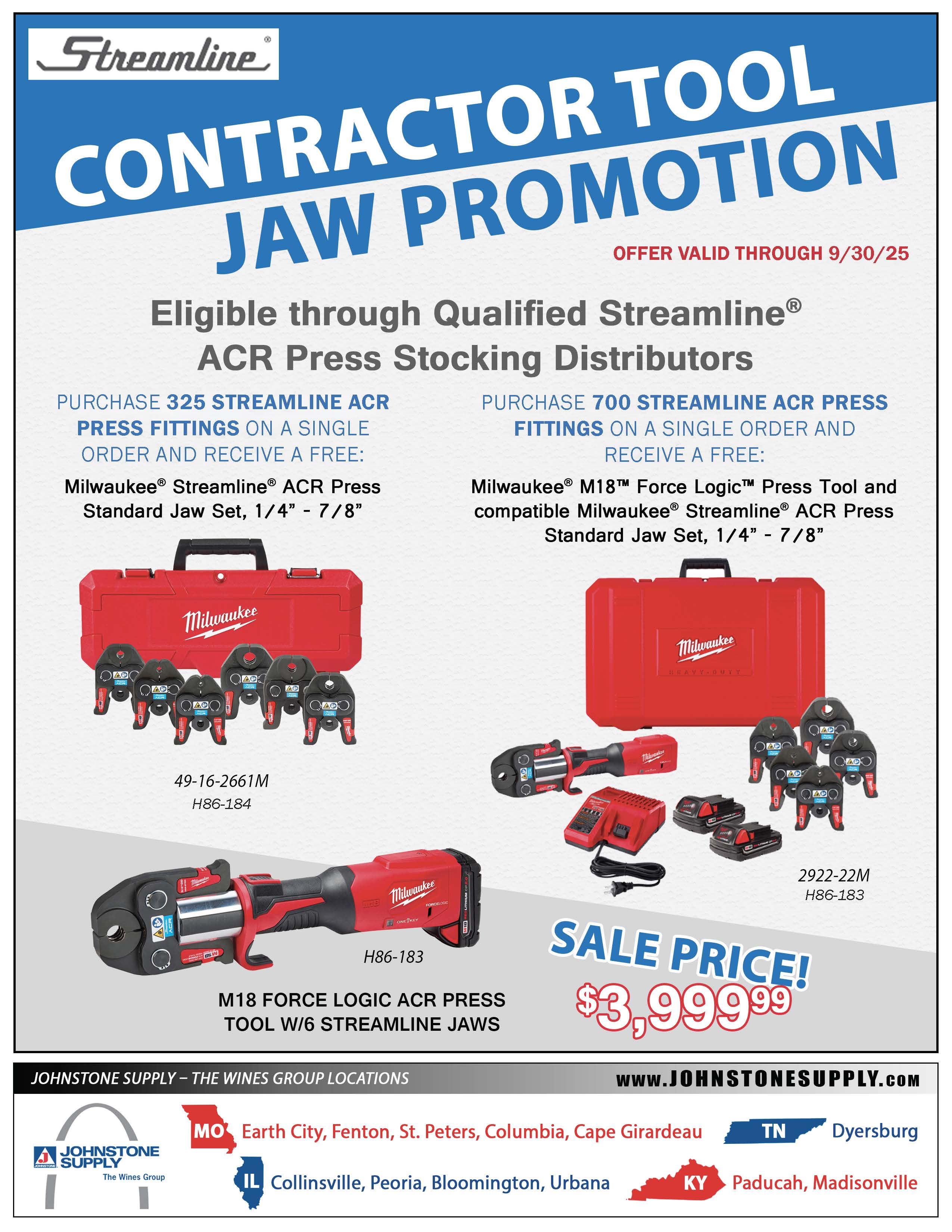Contractor Tool Jaw Promotion